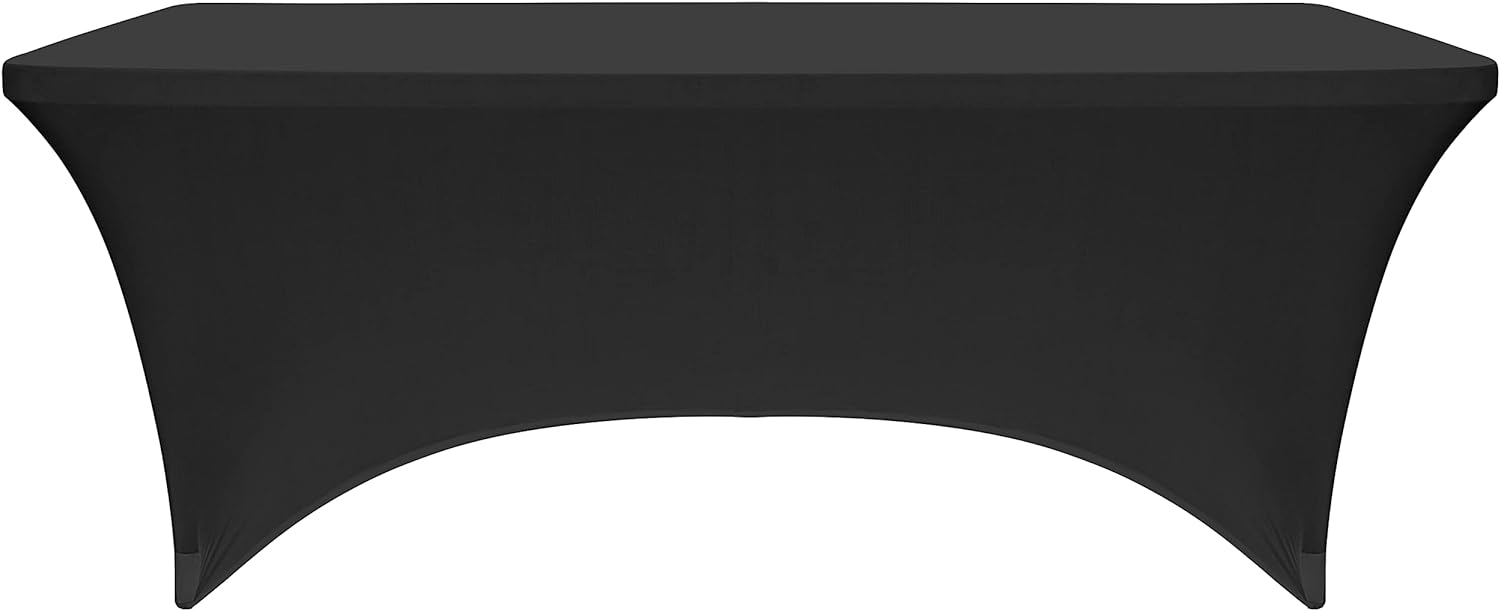 Grey Spandex Polyester Tablecloth