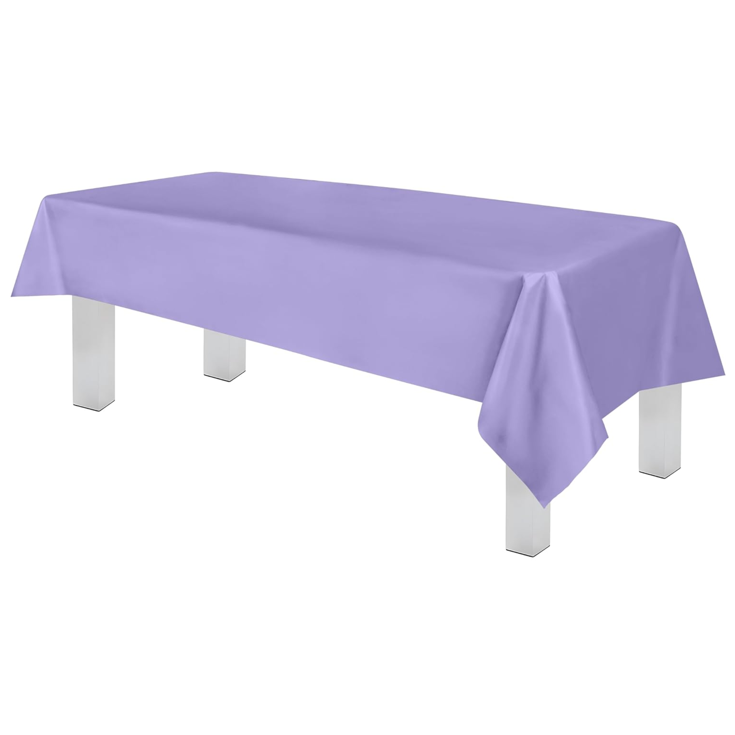 Lavender Premium Rectangle Plastic Table Cover