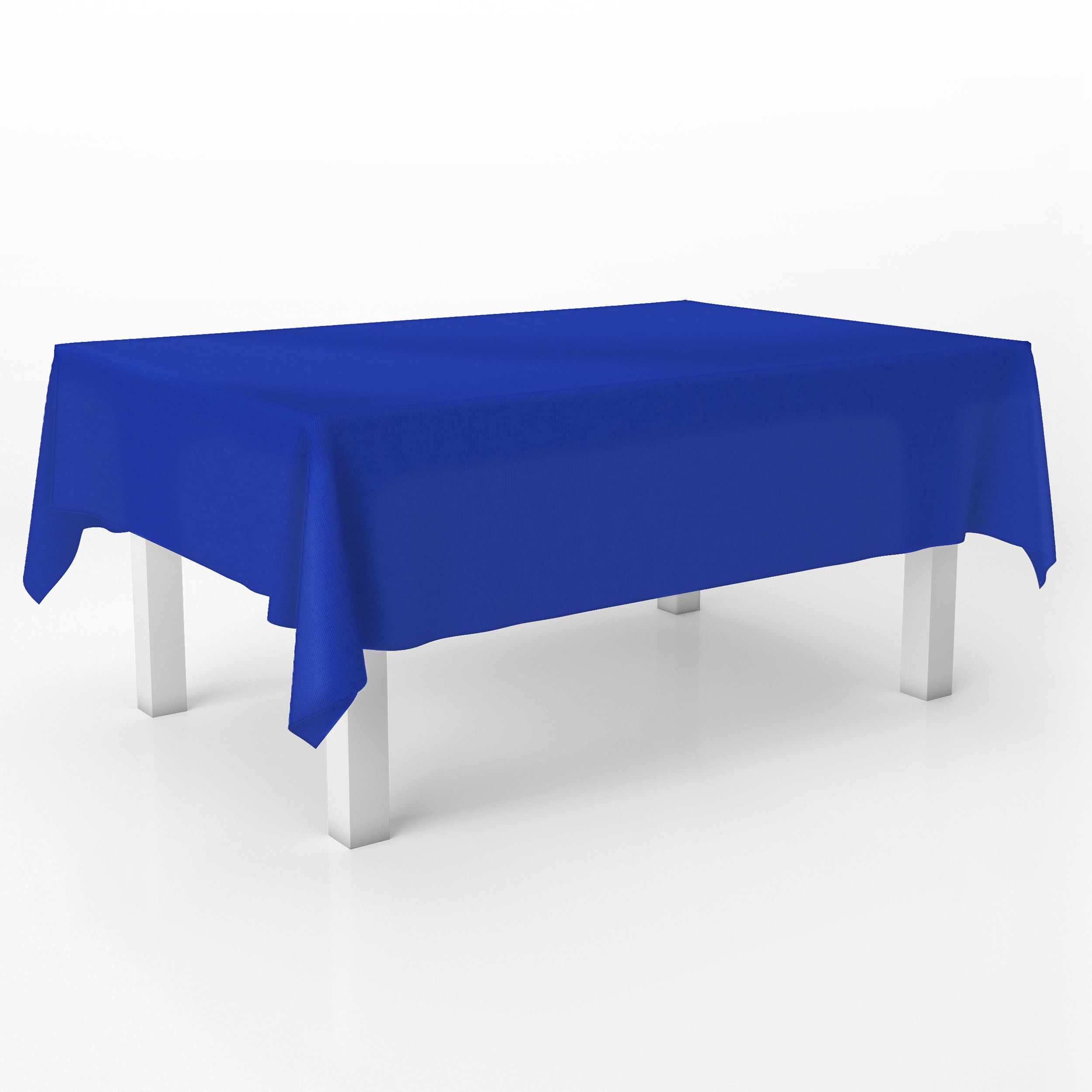 Blue Premium Rectangle Plastic Table Cover