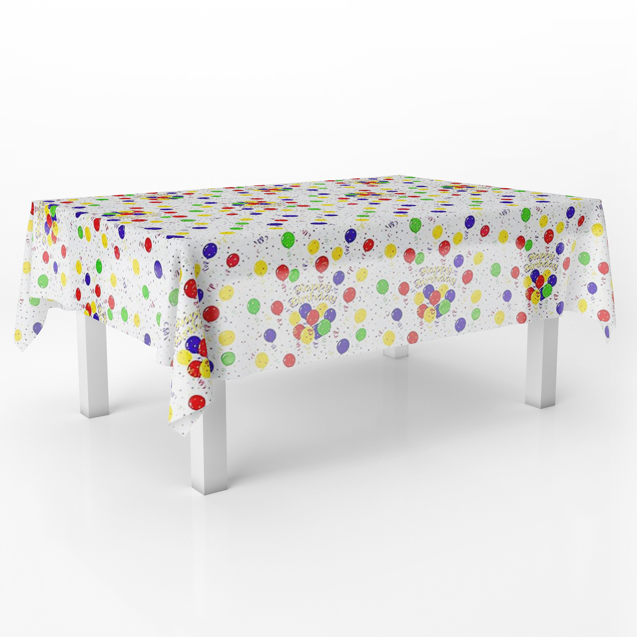 Birthday Premium Rectangle Plastic Table Cover