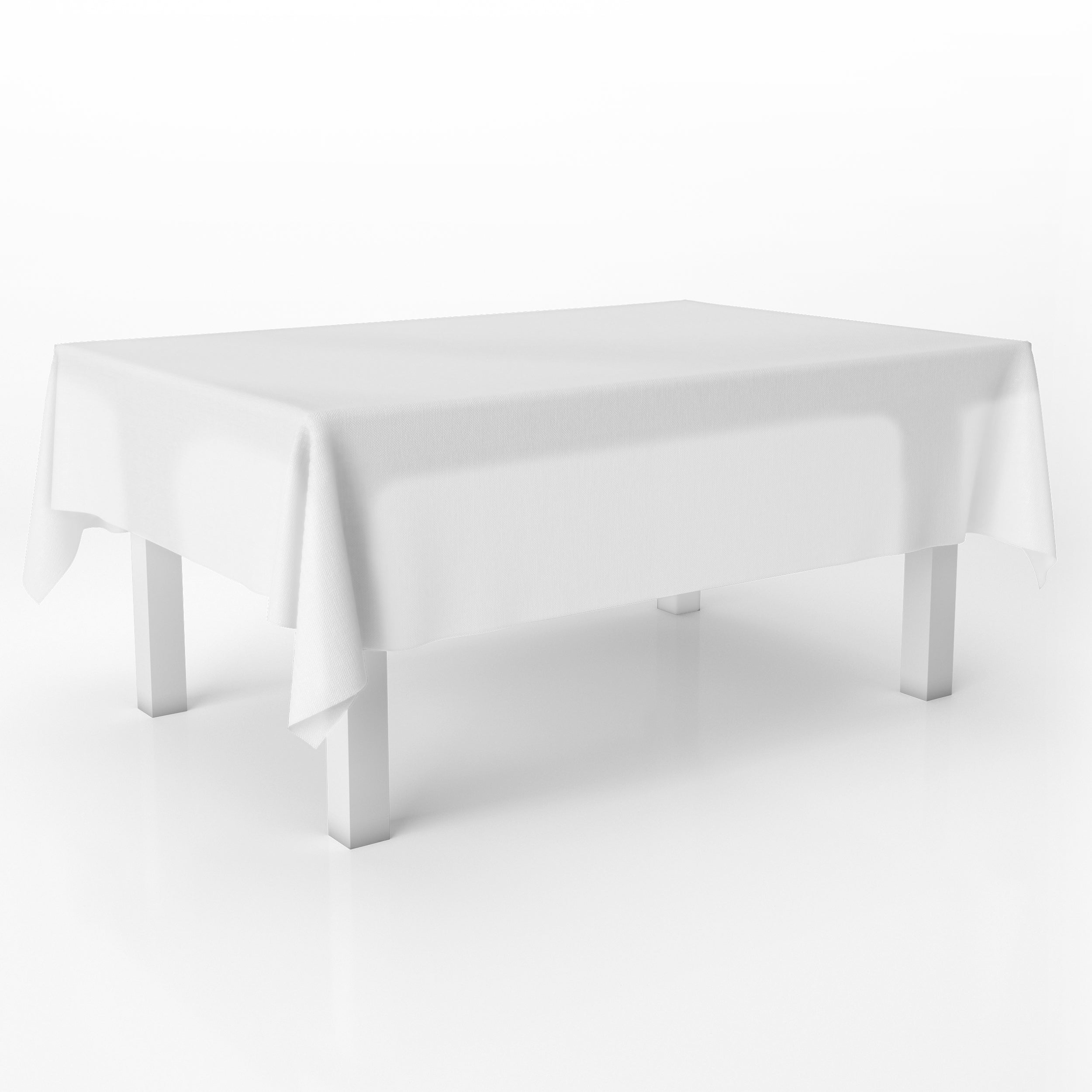Clear Premium Rectangle Plastic Table Cover