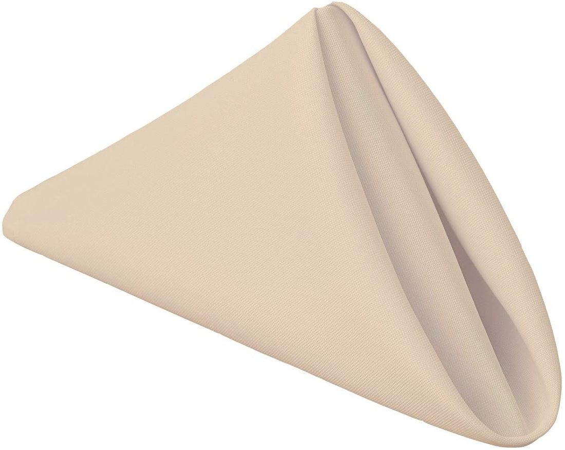 Mebakuk Cloth Napkins Set of 6, Premium 17 x 17 Inch Solid